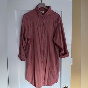 Curator SF work shirt Clay EUC L